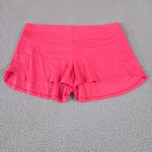 Dagsmejan Shorts Women Large Pink Nattcool Lyocell Cooling Luxury Sleep Neon